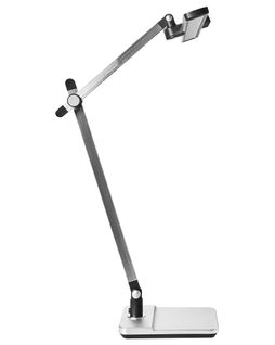 Lampe De Bureau LED Serpens Avec Variateur Argenté