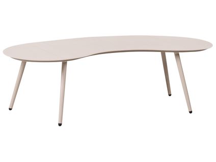 Table Basse De Jardin Parori Métal Beige