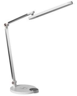 Lampe De Bureau LED Caroy Avec Chargeur Sans Fil Blanc