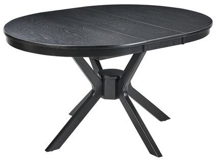 Table De Salle à Manger Extensible Tymis Chêne Noir 107/137 Cm 107 Cm