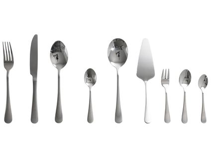 Set De 70 Couverts Rotini Argenté