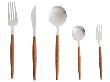 Set De 30 Couverts Gemelli Argenté