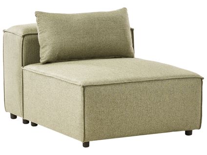 Module Fauteuil Brande Tissu Vert Clair