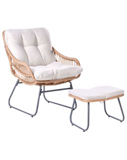 Chaise De Jardin Mestre Beige Clair