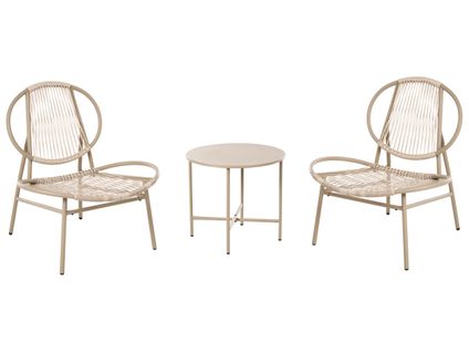 Ensemble Pour Bistro Ovaro Beige