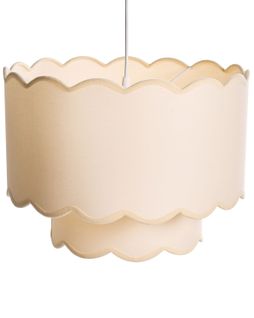 Lampe Suspension Mecumbura Métal Blanc/beige