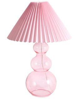 Lampe à Poser Sengwa Verre Rose