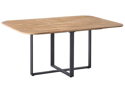 Table De Salle à Manger Extensible Cooper Marron 120/160 Cm 120 Cm