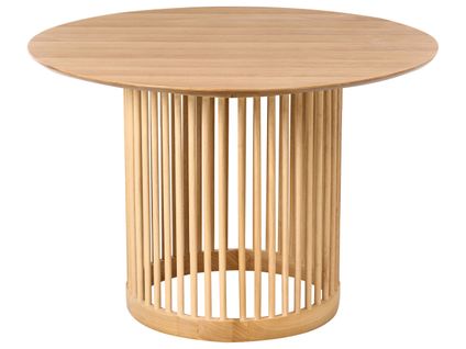 Table De Repas Boyle Chêne Clair 110 Cm 110 Cm