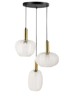 Lampe Suspension Njoro Verre Transparent