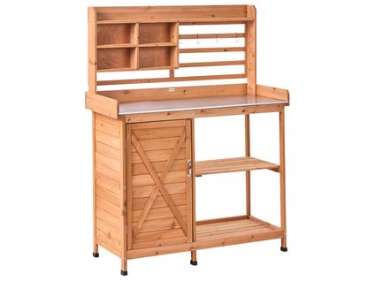 Table De Rempotage Meldola Bois De Sapin 113 Cm 48 Cm Marron Clair