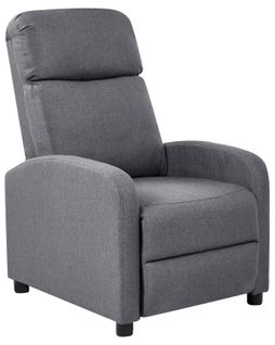 Fauteuil Inclinable Eminence Lin Synthétique Gris