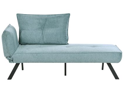 Méridienne Côté Gauche Rocamadour Tissu Bleu Clair