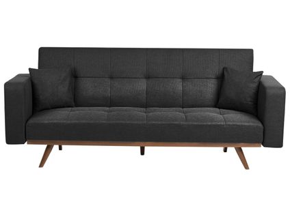 Canapé-lit 3 Places Hjulby Noir