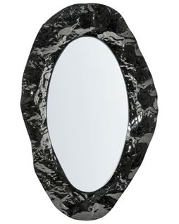 Miroir Lognes 56 Cm 95 Cm Noir