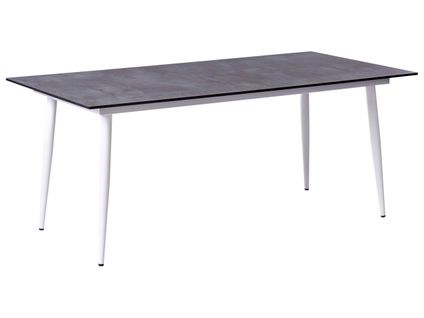 Table De Salle à Manger De Jardin Tolentino 180 Cm 90 Cm Effet Pierre Gris