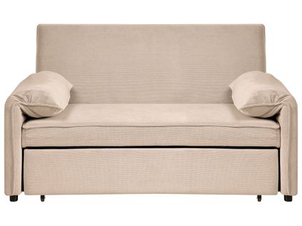 Canapé-lit Horma Tissu Marron Clair