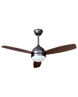 Ventilateur De Plafond Avec Lampe Mansala Avec Télécommande LED Marron Foncé