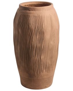 Vase à Fleurs Trikala 50 Cm Marron Clair