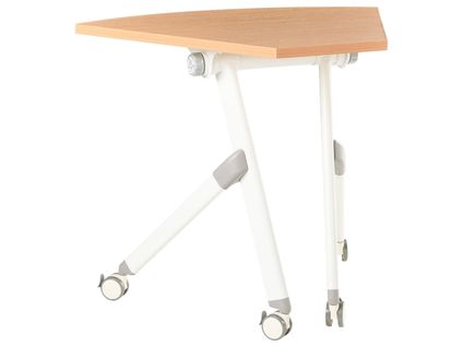 Module De Bureau D'angle Pliable Bendi Marron 90 Cm 64 Cm