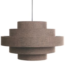 Lampe Suspension Erebato Lin Marron