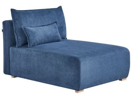 Chaise Longue Nerbo Tissu Bleu