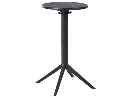 Table De Bar De Jardin Legrena 60 Cm 60 Cm Noir