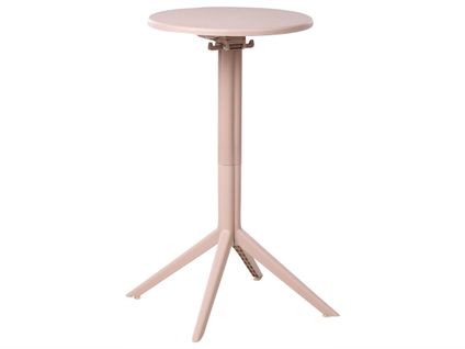 Table De Bar De Jardin Legrena 60 Cm 60 Cm Beige