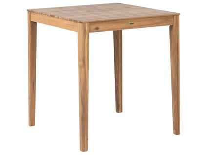 Table Bistrot Chioggia 70 Cm 70 Cm Bois D\'acacia Certifié Marron Clair