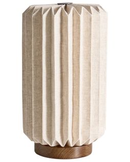 Lampe à Poser Vallasan Papier Beige