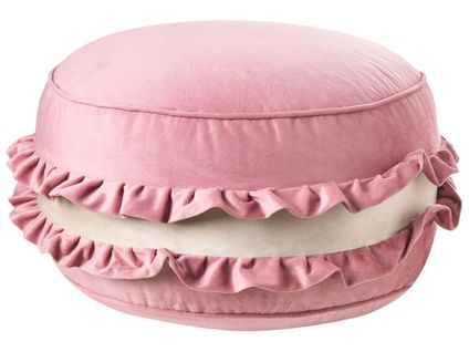 Pouf Pour Enfants Laduree Velours Rose