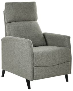 Fauteuil Inclinable Selvik Repose-pieds Inclus Tissu Vert Clair