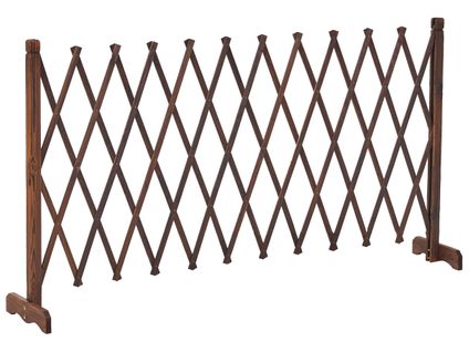 Treillis De Jardin Sciolze Extensible Marron Foncé
