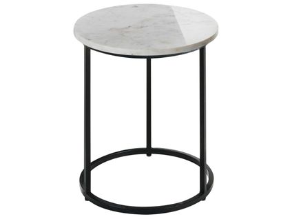 Table D'appoint Tyrell Marbre Blanc