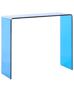 Console Kendall Verre De Sécurité Bleu