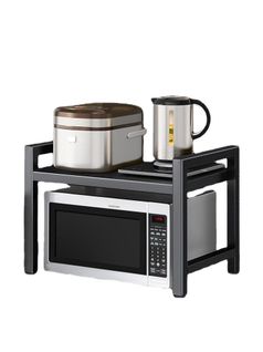 Étagère De Cuisine Étagère De Rangement Étagère Sur Pied Réglable Porte-épices Avec 6 Crochets