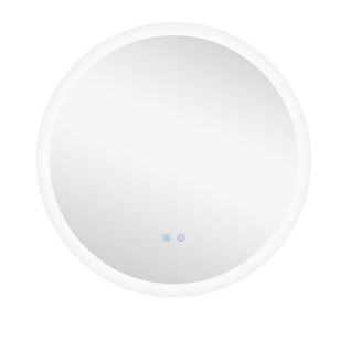 Miroir Mural LED 70 X 3h Cm Blanc — 3 Températures (3000/4500/6500k), Anti-buée Ip44