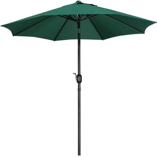 Parasol De Jardin Extérieur à 8 Baleines 270 Cm Vert