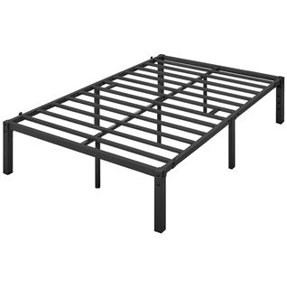 Lit Double En Métal Pour Petits Espaces Adultes 140x200 Cm