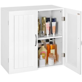 Placard Toilette Suspendu Armoire Murale Salle De Bains