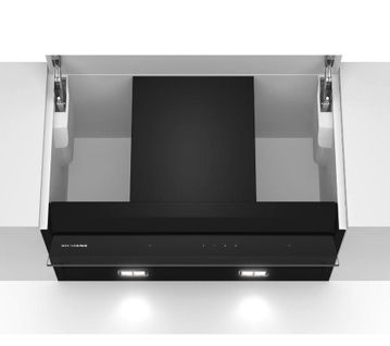 Hotte Box Intégrée 60cm 460m3/h Noir - Lj67bam60