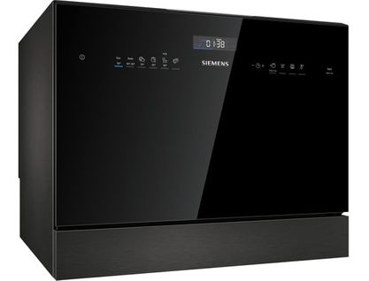 Lave-vaisselle Compact 60cm 6 Couverts 49db Noir - Sk25ib00te