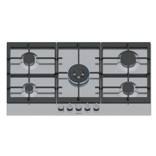 Plaque Gaz 5 foyers Inox 91.5 cm - Ec9a5ri90