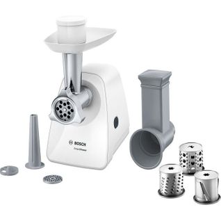 Hachoir à Viande - Mfw2514w Smartpower - Moteur Bloqué 1500 W - 1,7 Kg/mn - 2 Grilles De Hachoir