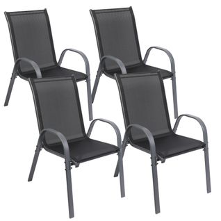 Chaise De Jardin, Kuba Lot De 4