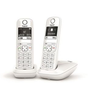 Téléphone Sans Fil Duo Dect Blanc - As690duow