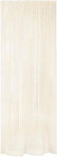 1 Pièce Rideau Semi-transparent. Suspension Avec Passe-tringle Voilage. 140x175 Cm. Sable. Vh5856sd
