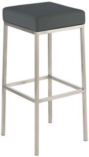 Tabouret De Bar Montreal 85 Gris/acier Inoxydable