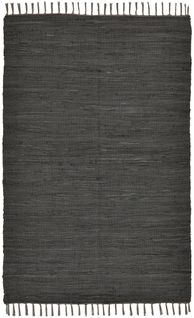 Tapis Réversible En Coton Happy Cotton 120x180 Cm - Anthracite