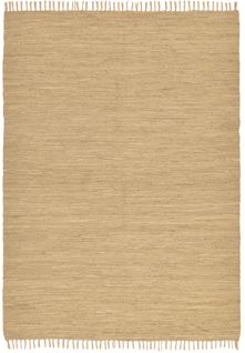 Tapis Réversible En Coton Happy Cotton 60x120 Cm - Crème